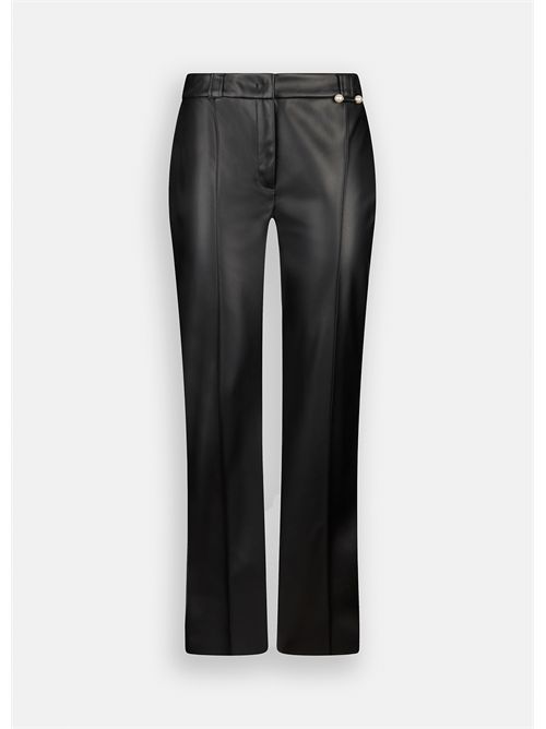 Pantaloni flare in tessuto spalmato LIU JO | CF5016E0624/22222